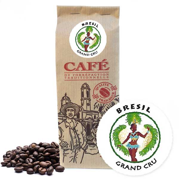 Café Brésil Minas Gerais - Fou Du Grain - Décaféiné à l'eau